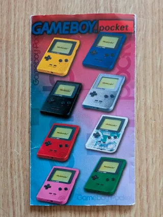 Folleto Game Boy Pocket