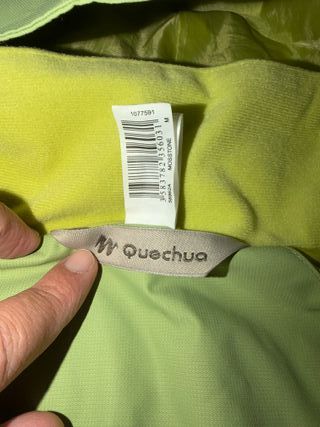 Chaqueta Quechua  unisex Impermeable Talla M
