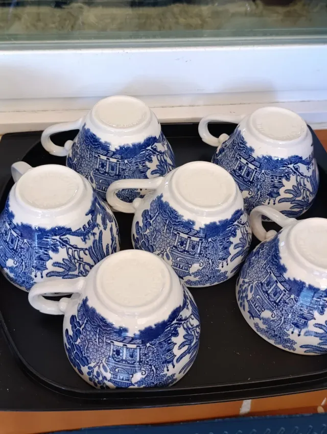 Juego 6 Tazas Churchill England