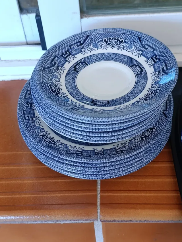 Juego 6 Tazas Churchill England