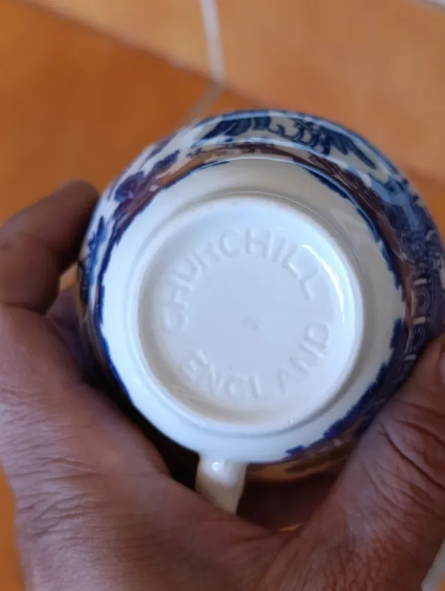 Juego 6 Tazas Churchill England