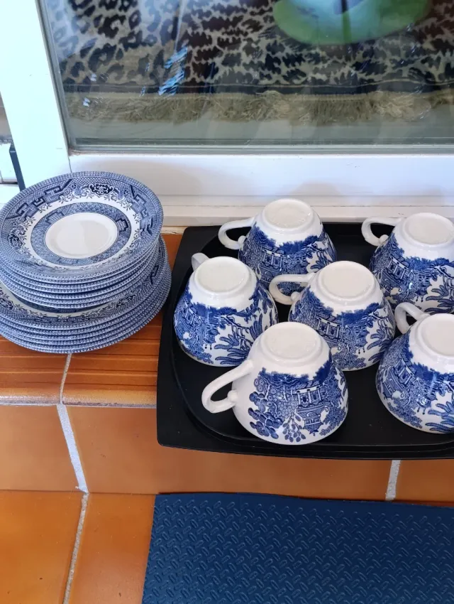 Juego 6 Tazas Churchill England