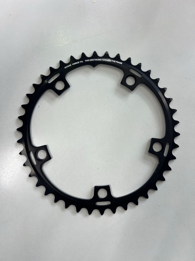 Plato Rotor 42T 130BCD Negro.