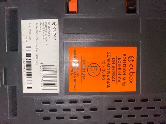 Silla coche Cybex Pallas M-fix Isofix, grupos1-2-3