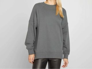 Sudadera oversize básica mujer ~ talla S