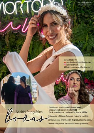 Sesión fotográfica de bodas