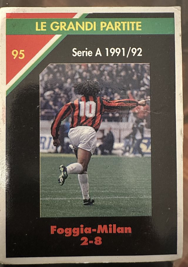 Milan 45 Masters Cards - Rijkaard Goal