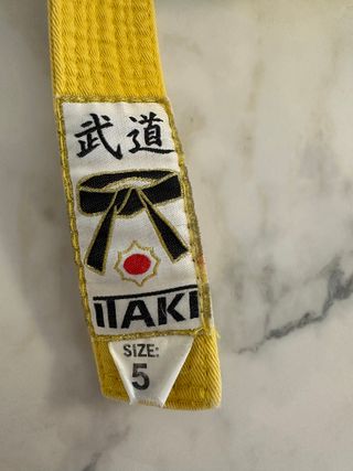Cintura Judo Itaki Gialla - Taglia 5