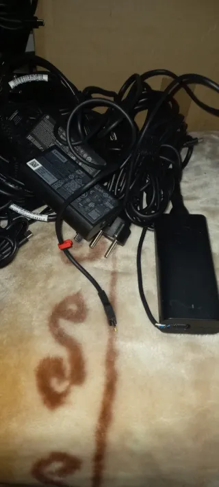 Lote Cargadores Tipo-C Lenovo HP Dell