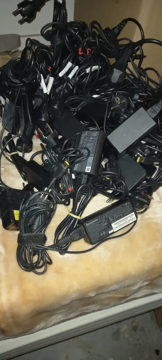 Lote Cargadores Tipo-C Lenovo HP Dell