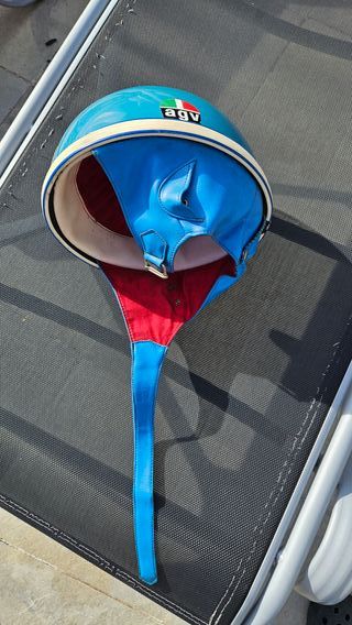 Casco AGV Vintage Años 60 Talla Grande