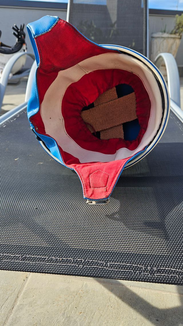 Casco AGV Vintage Años 60 Talla Grande