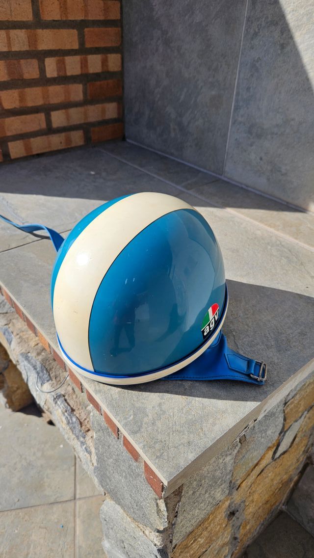 Casco AGV Vintage Años 60 Talla Grande
