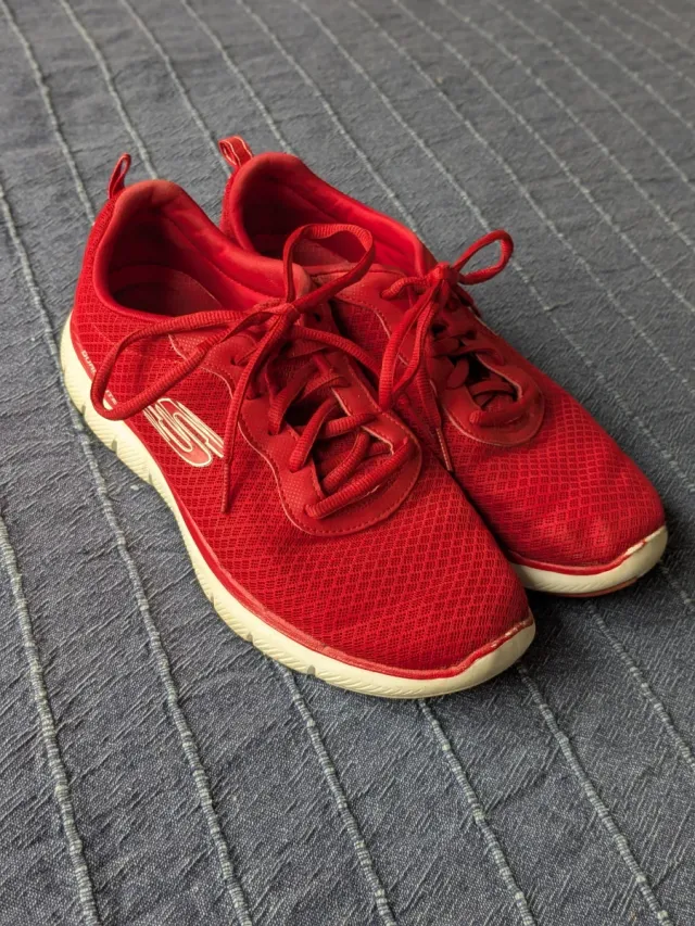 Zapatillas Skechers Rojas Talla 40