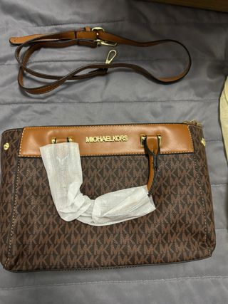 Borsa Michael Kors marrone con tracolla