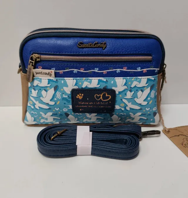 ✨Bolso Bandolera Sweet Candy Azul✨