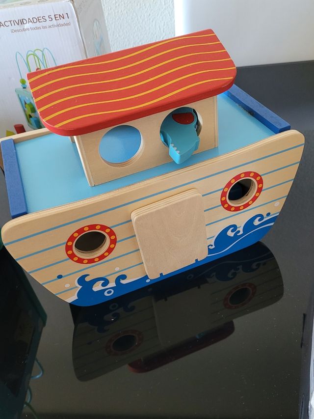 Cubo Actividades 5 en 1 y Arca de Noé