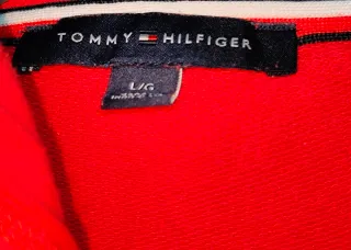 Sudadera Tommy Hilfiger Roja original