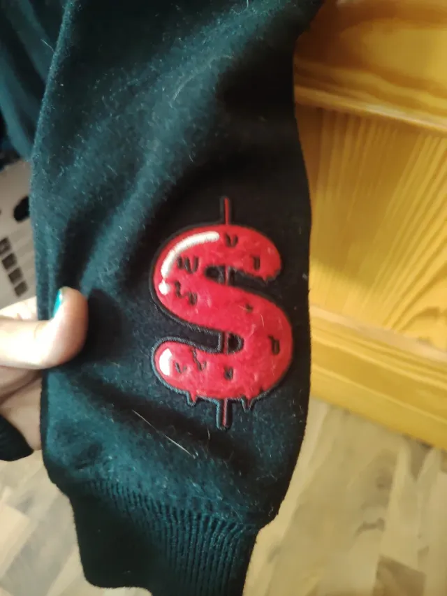 Chaqueta Bomber Drop Dead Negra Multicolor