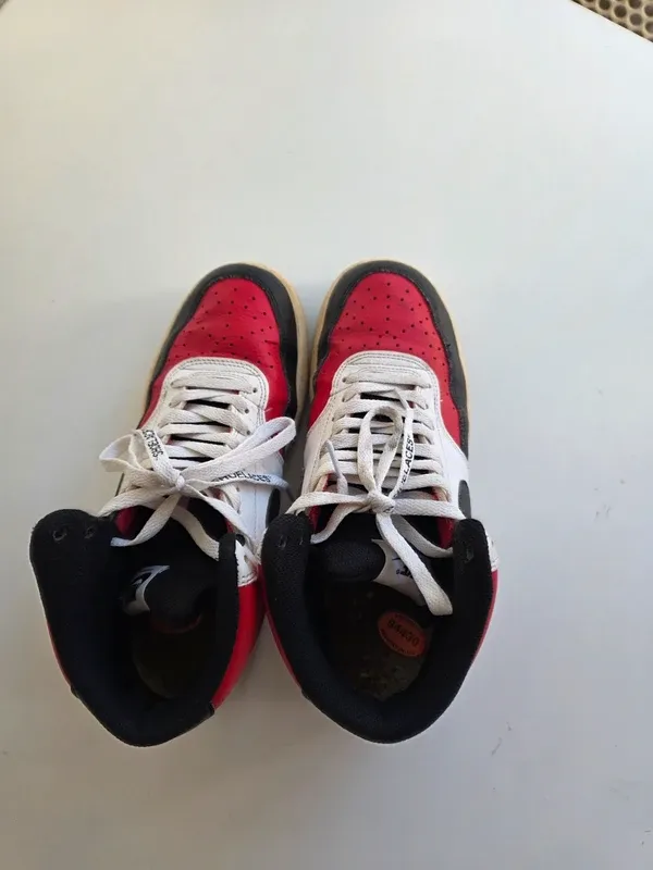 Nike Court Vision Mid Rojo/Blanco/Negro