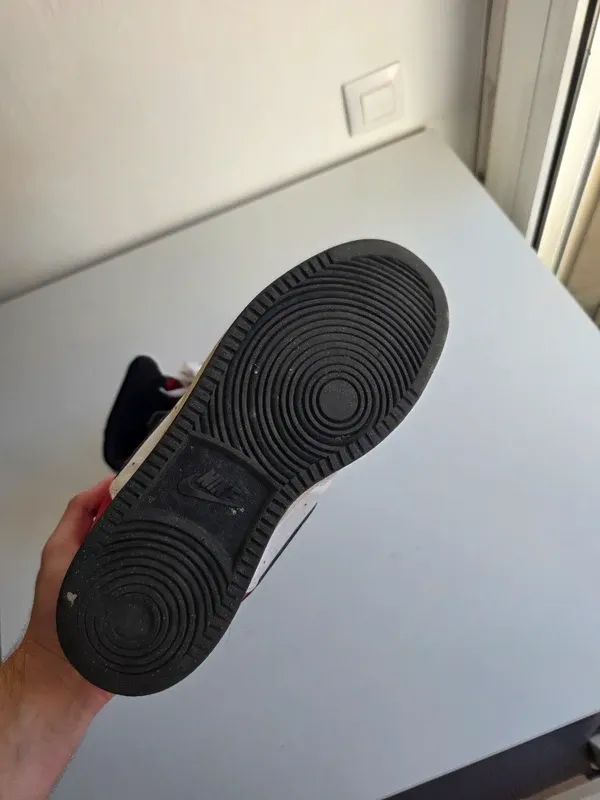 Nike Court Vision Mid Rojo/Blanco/Negro