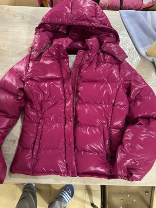 Piumino Benetton fucsia taglia tg 46