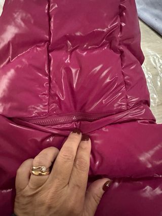 Piumino Benetton fucsia taglia tg 46