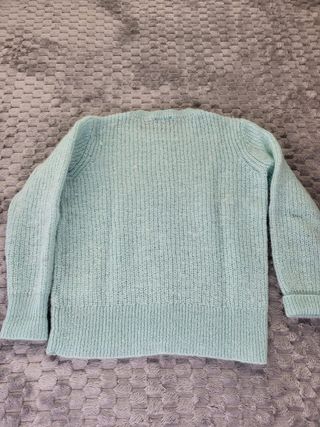 Jersey Caroll Paris Mohair Lana Teal Talla XS