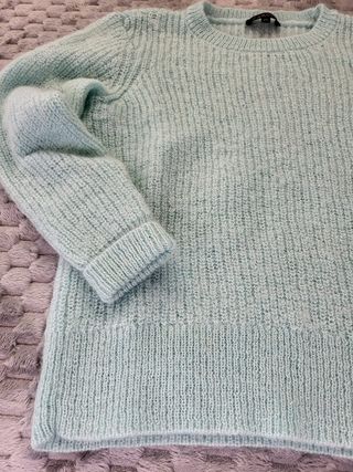Jersey Caroll Paris Mohair Lana Teal Talla XS
