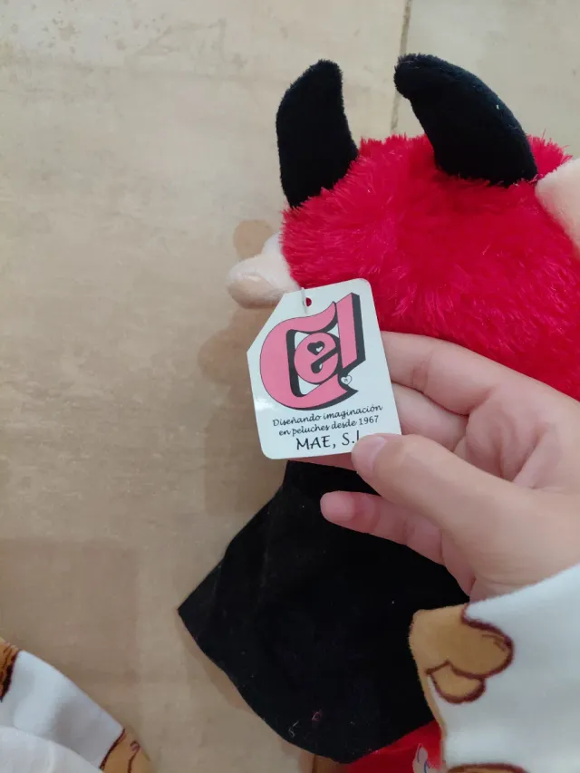 Peluche Diablo Rojo