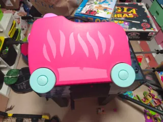 Maleta infantil niña rosa y turquesa