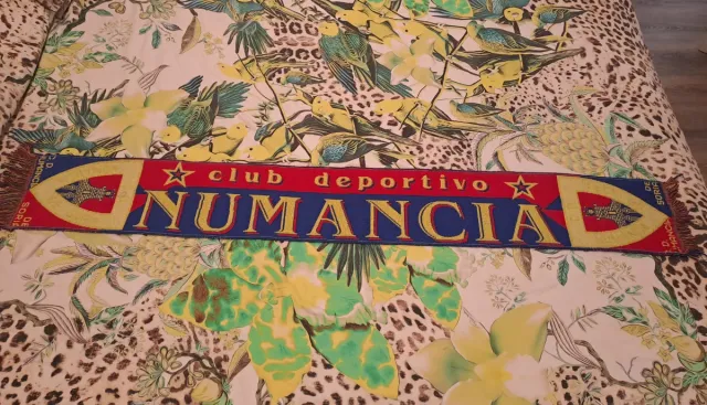 Bufanda Numancia Fútbol Años 90
