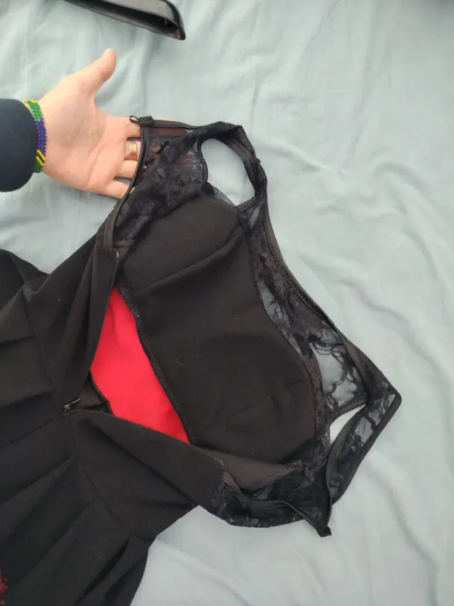 Vestiti corto a palloncino