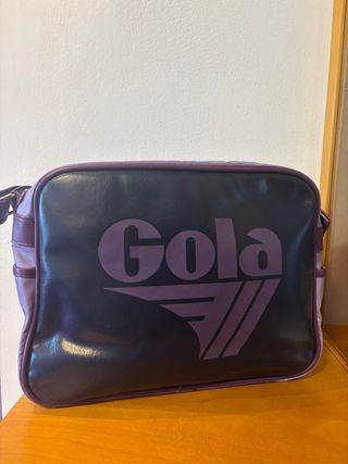 Borsa a tracolla Gola viola e lilla