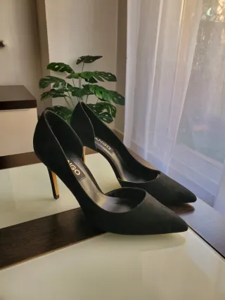 Zapatos de tacón Mango negros