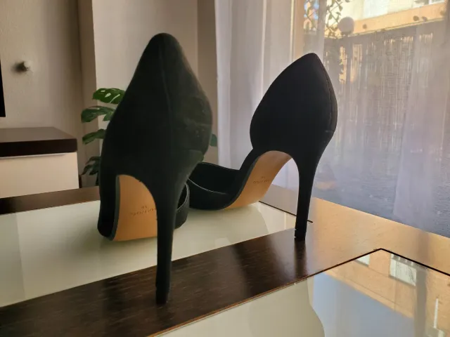 Zapatos de tacón Mango negros