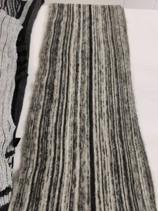 Lote 6 bufandas caballero rayas