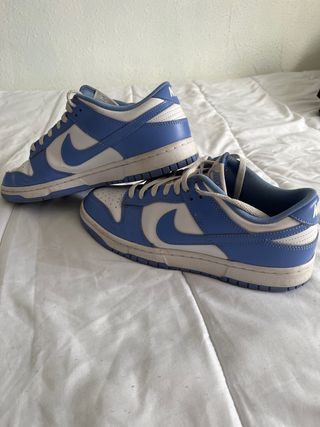 Nike Dunk azules y blancas originales