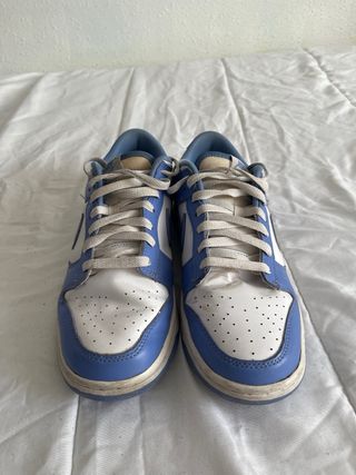 Nike Dunk azules y blancas originales