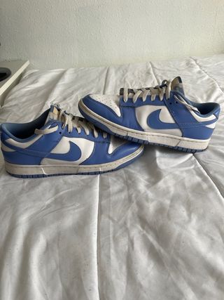 Nike Dunk azules y blancas originales