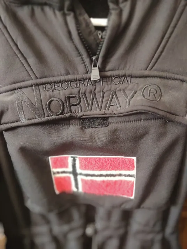 Chaqueta Geographical Norway Negra