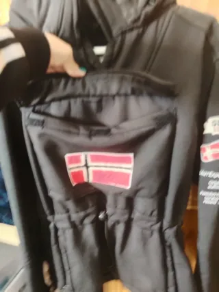 Chaqueta Geographical Norway Negra