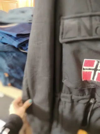 Chaqueta Geographical Norway Negra