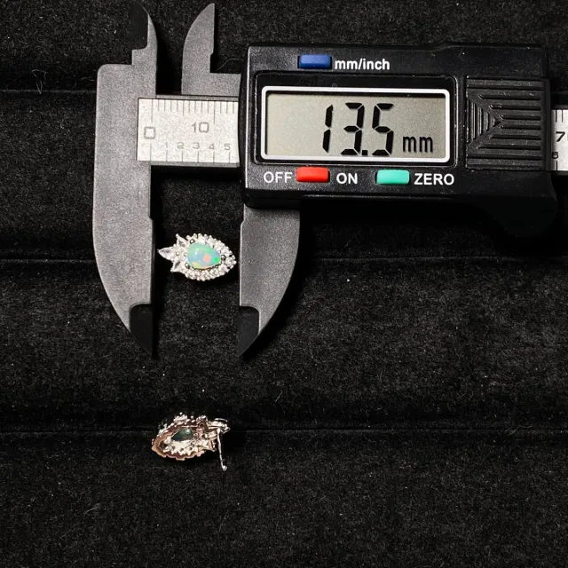 Pendientes de Ópalo Natural