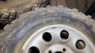 LLANTAS CON NEUMÁTICOS SUZUKI SAMURAI & SJ