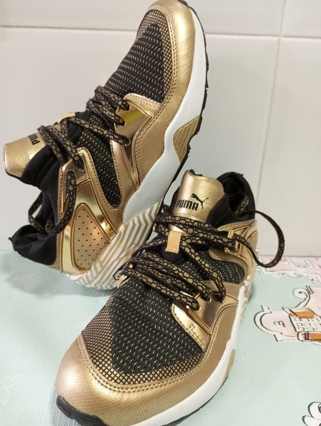 Puma Fenty by Rihanna black and gold