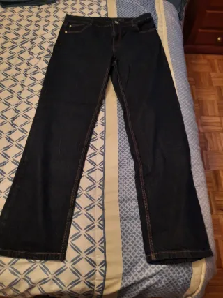 Pantalones vaqueros azules