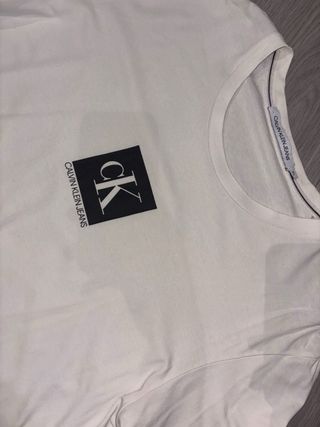 Camiseta Calvin Klein Jeans Blanca