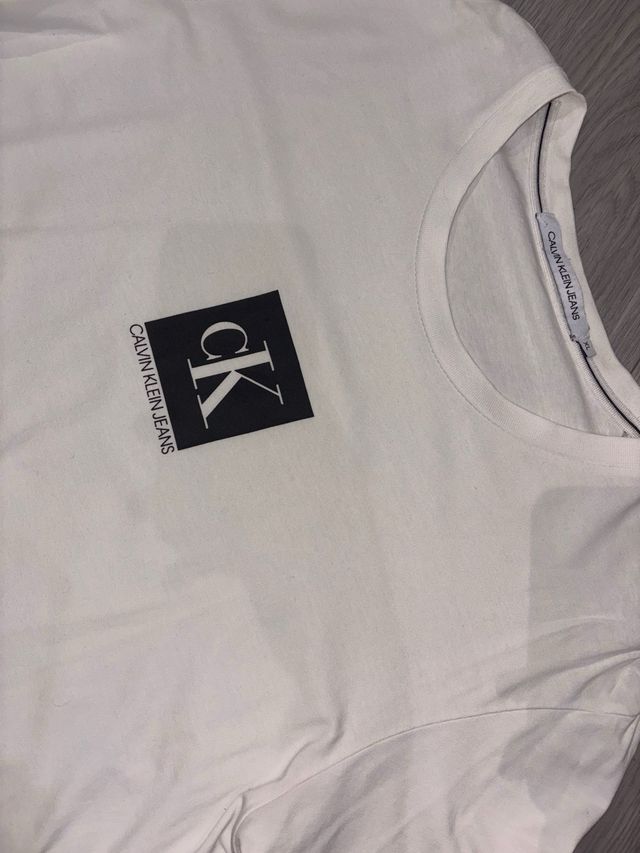 Camiseta Calvin Klein Jeans Blanca