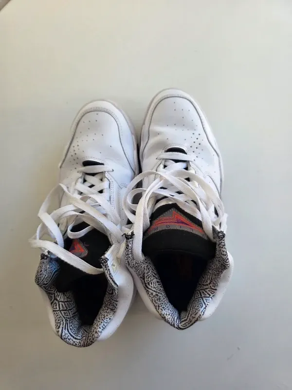 Nike Air Flight Lite Mid Blancas/Negras